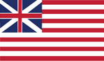 Grand Union Flag - The "Unnoficial" first design of the American Flag.