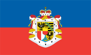 Liechtenstein State Flag