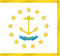 Rhode Island Flag USA